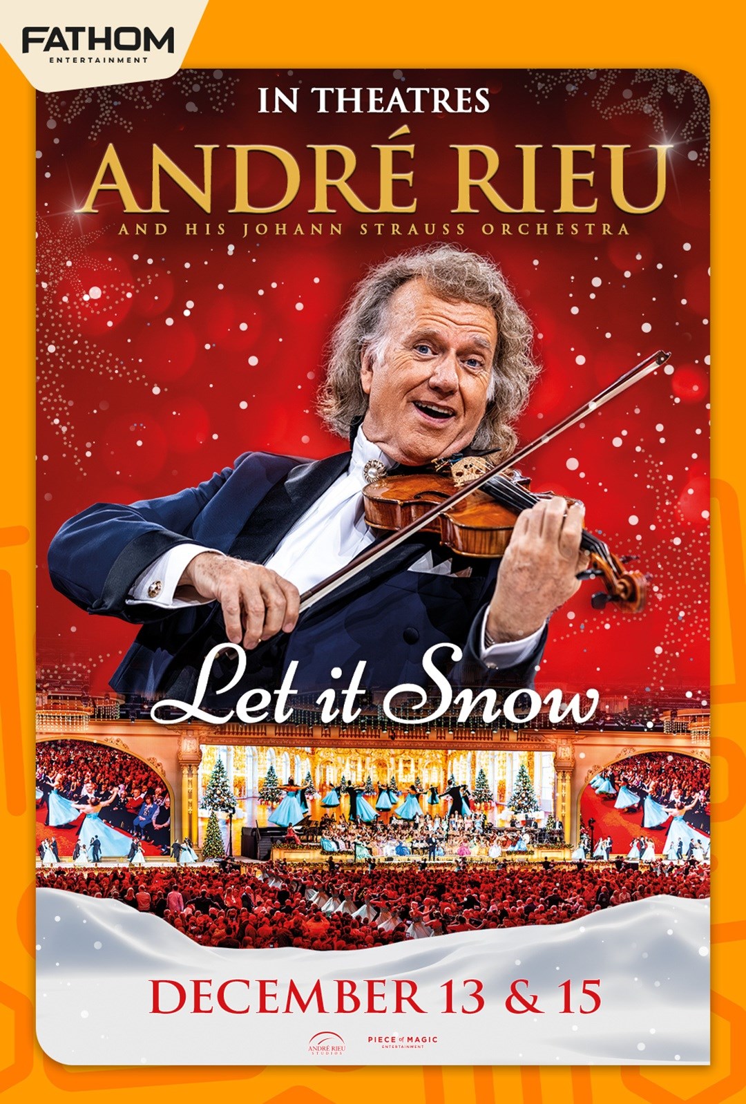 Andre Rieu's 2026 Christmas Concert: Let it Snow | Now Showing at ...